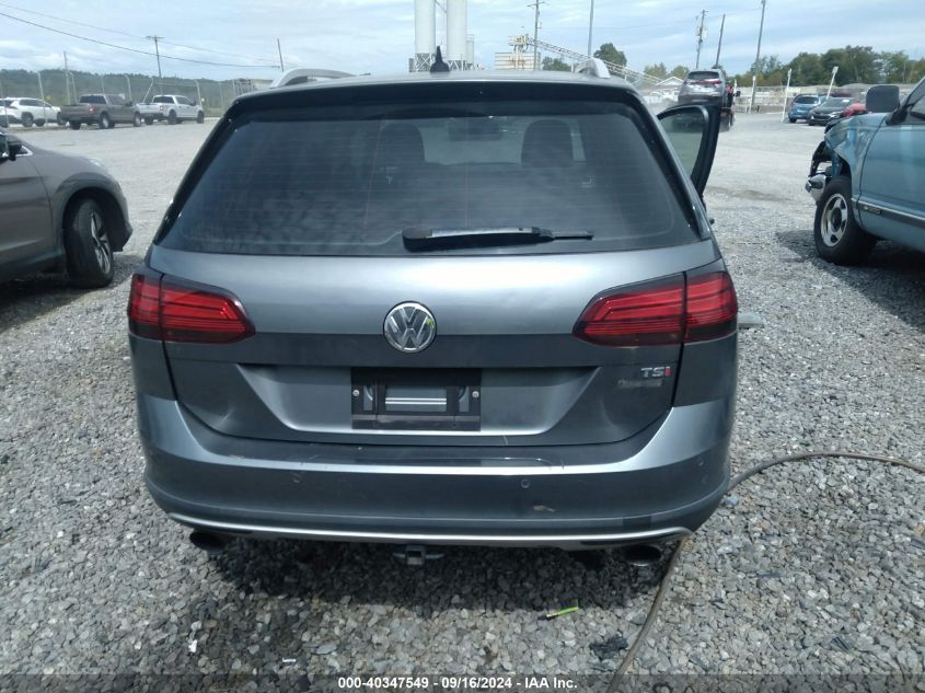 2018 Volkswagen Golf Alltrack Tsi S/Tsi Se/Tsi Sel VIN: 3VWH17AU0JM755235 Lot: 40347549