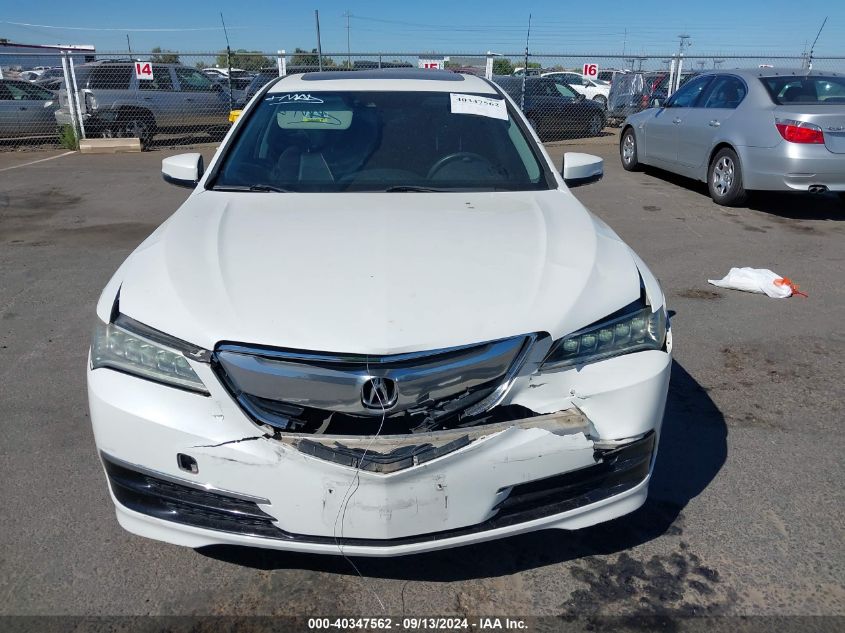 2015 Acura Tlx Tech VIN: 19UUB2F58FA007891 Lot: 40347562