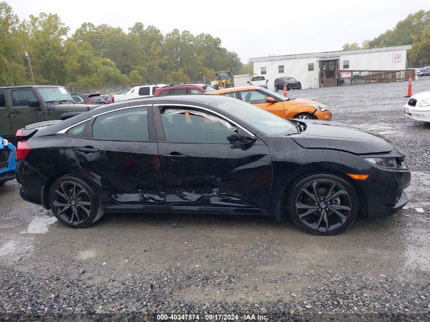 2020 Honda Civic Sport VIN: 19XFC2F81LE005939 Lot: 40347574