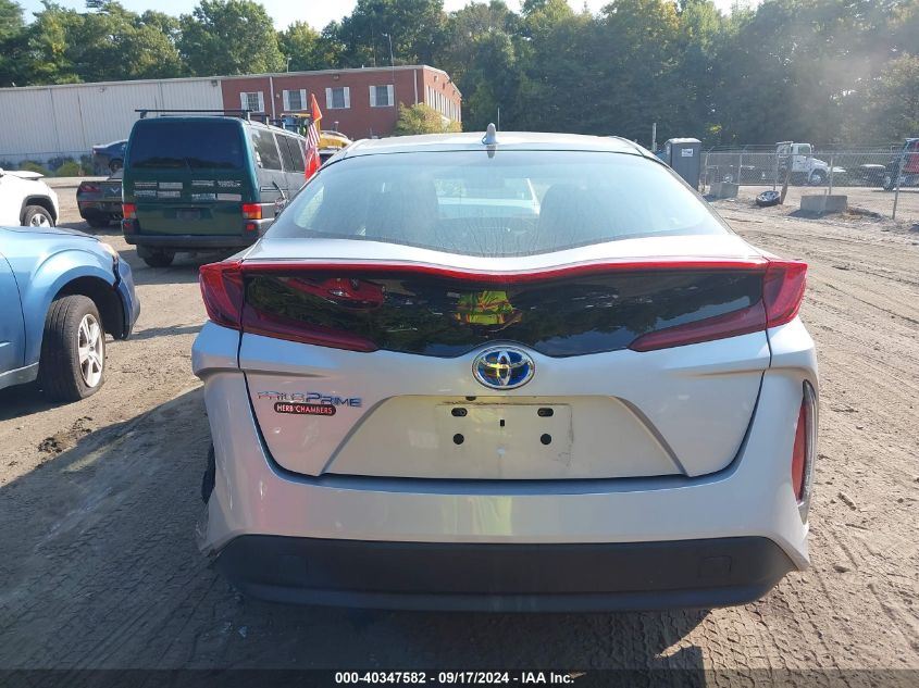 2020 Toyota Prius Prime Le/Xle/Limited VIN: JTDKARFPXL3139294 Lot: 40347582