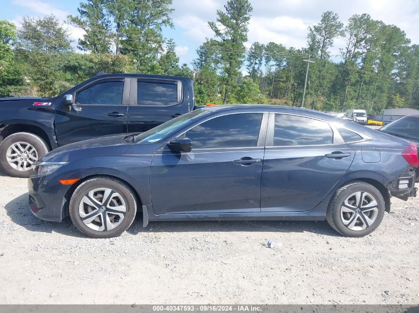 2018 Honda Civic Lx VIN: 2HGFC2F52JH595822 Lot: 40347593