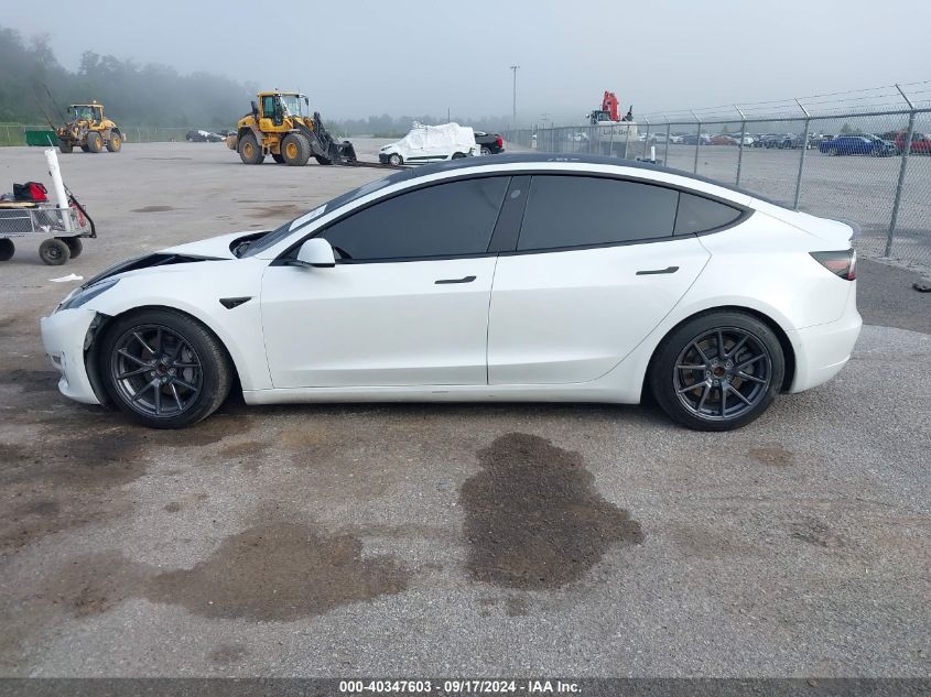 2021 Tesla Model 3 Long Range Dual Motor All-Wheel Drive VIN: 5YJ3E1EB7MF903400 Lot: 40347603