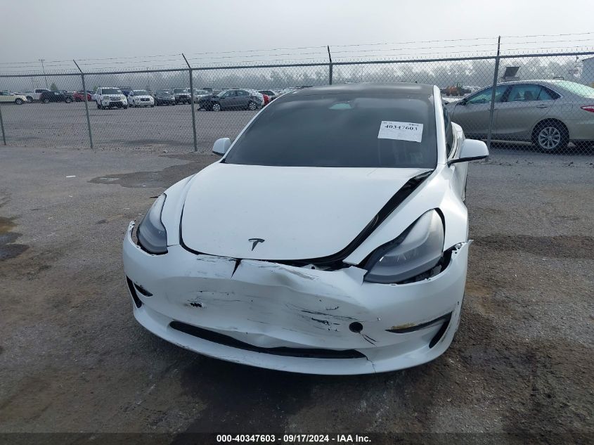 2021 Tesla Model 3 Long Range Dual Motor All-Wheel Drive VIN: 5YJ3E1EB7MF903400 Lot: 40347603