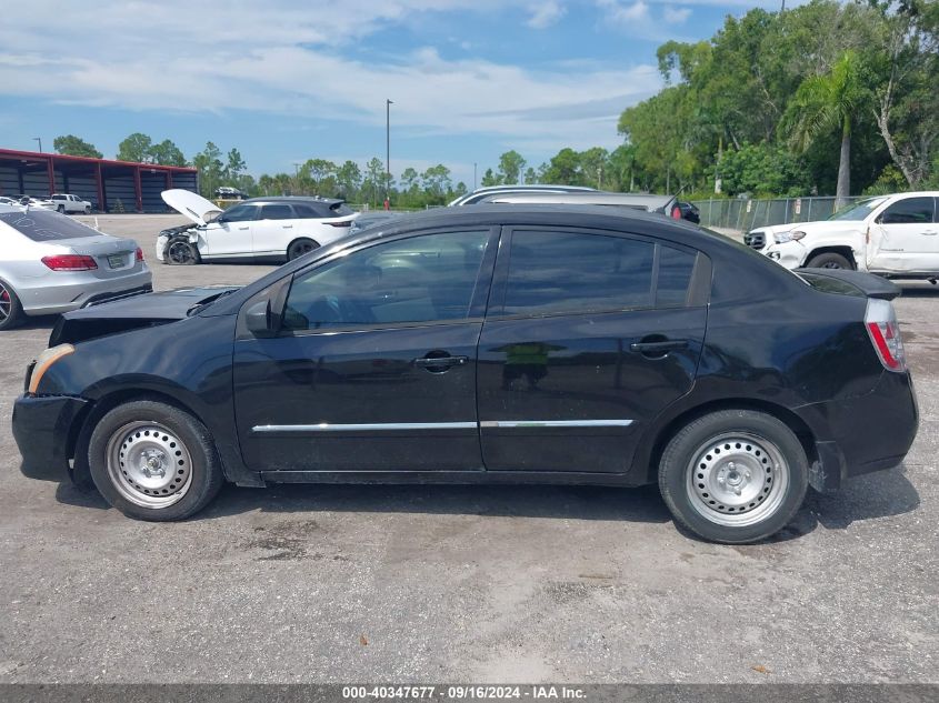 2011 Nissan Sentra 2.0/2.0S/Sr/2.0Sl VIN: 3N1AB6AP5BL655213 Lot: 40347677