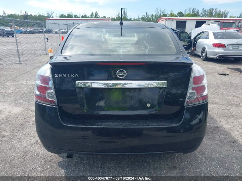 2011 Nissan Sentra 2.0/2.0S/Sr/2.0Sl VIN: 3N1AB6AP5BL655213 Lot: 40347677