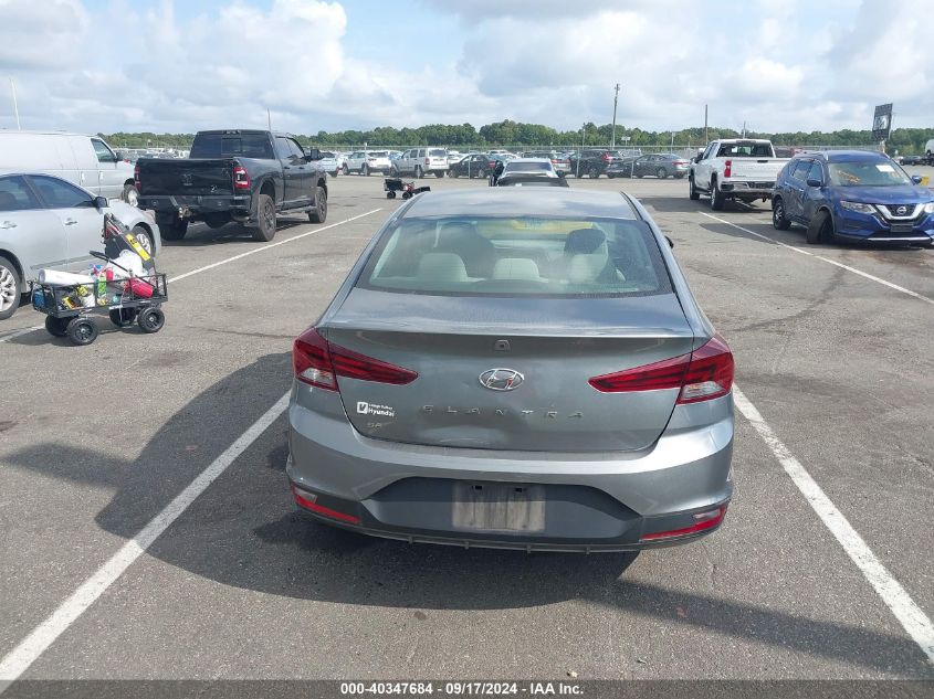 2019 Hyundai Elantra Se VIN: KMHD74LF1KU815996 Lot: 40347684