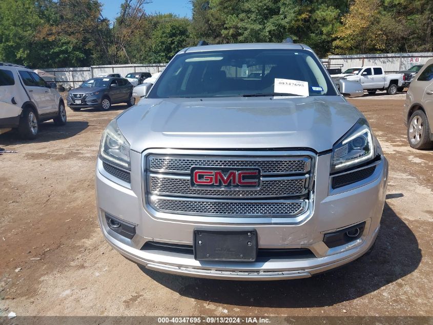 2014 GMC Acadia Denali VIN: 1GKKRTKD0EJ111217 Lot: 40347695