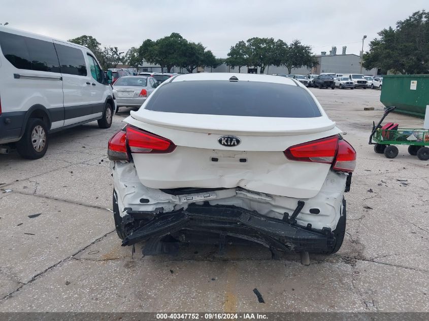 2017 Kia Forte Lx VIN: 3KPFK4A71HE025323 Lot: 40347752