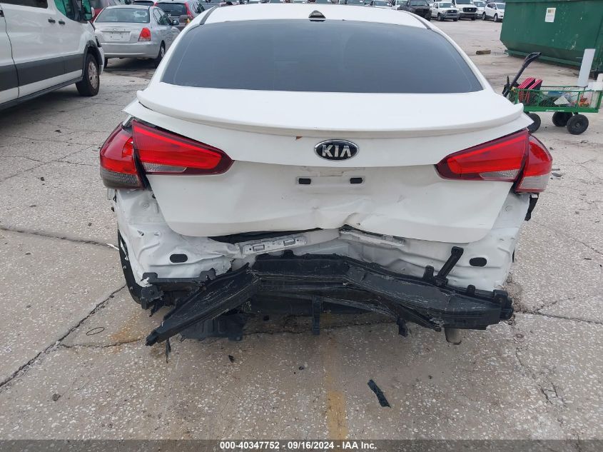 2017 Kia Forte Lx VIN: 3KPFK4A71HE025323 Lot: 40347752