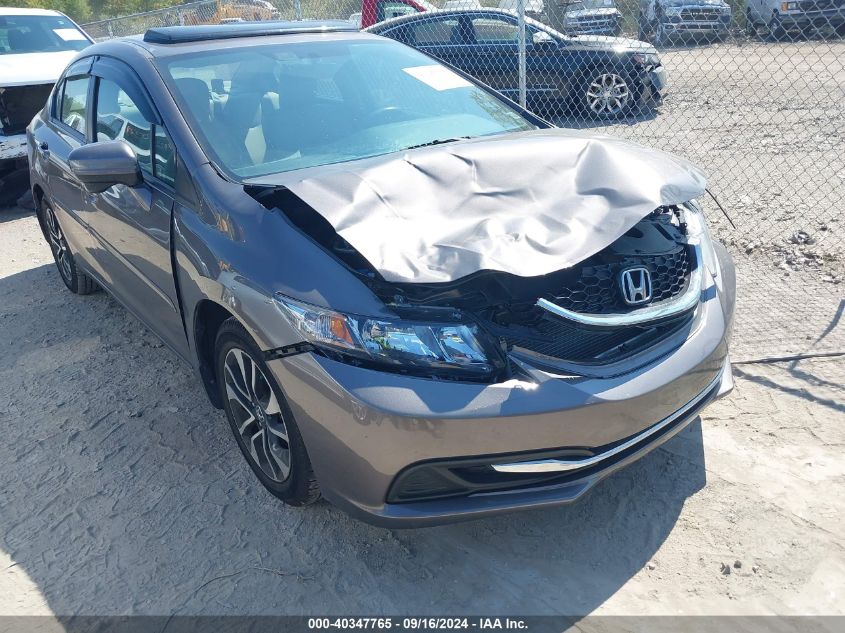 2014 Honda Civic Ex VIN: 19XFB2F8XEE037651 Lot: 40347765