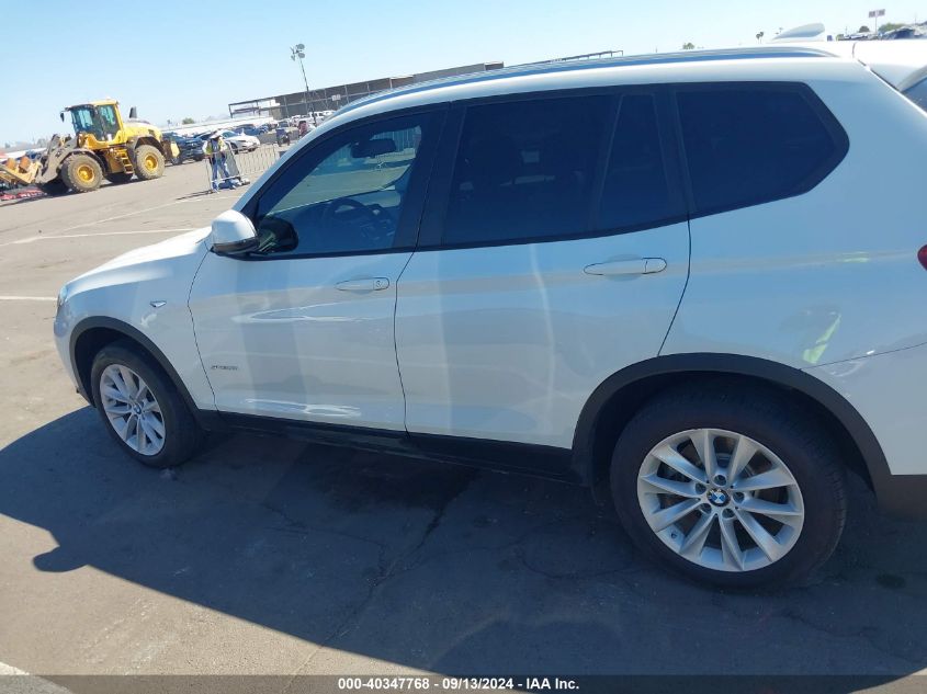 2017 BMW X3 Sdrive28I VIN: 5UXWZ7C50H0V85995 Lot: 40347768