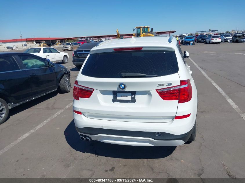 2017 BMW X3 Sdrive28I VIN: 5UXWZ7C50H0V85995 Lot: 40347768