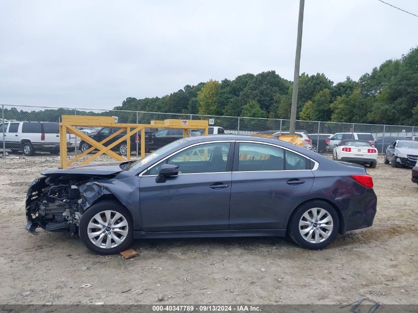 2016 Subaru Legacy 2.5I Premium VIN: 4S3BNBF69G3014506 Lot: 40347789