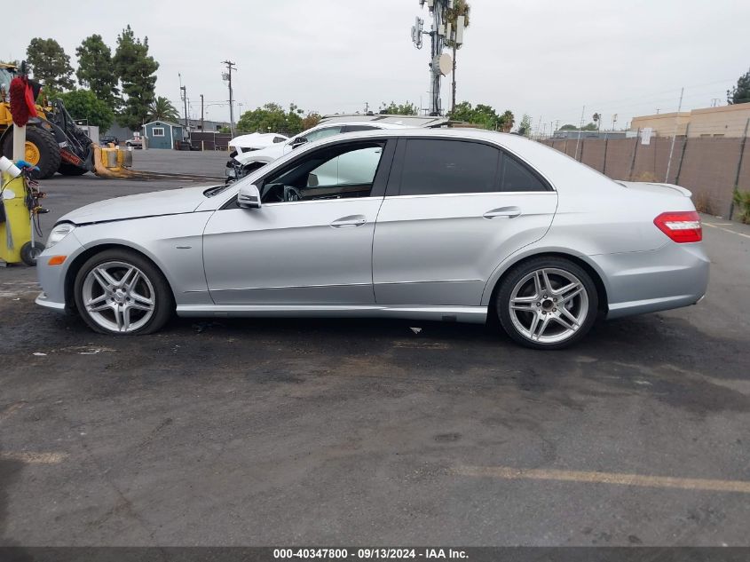 2012 Mercedes-Benz E 350 VIN: WDDHF5KB7CA624721 Lot: 40347800