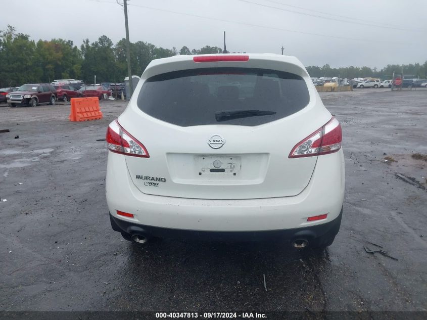 2013 Nissan Murano S VIN: JN8AZ1MU7DW211880 Lot: 40347813