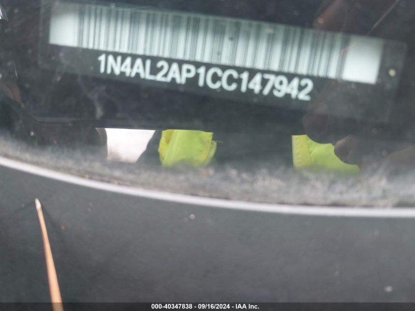 2012 Nissan Altima 2.5 S VIN: 1N4AL2AP1CC147942 Lot: 40347838