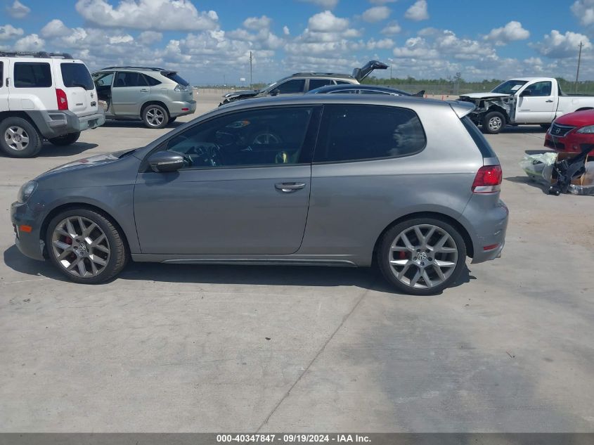 2013 Volkswagen Gti 2-Door VIN: WVWEV7AJXDW011453 Lot: 40347847