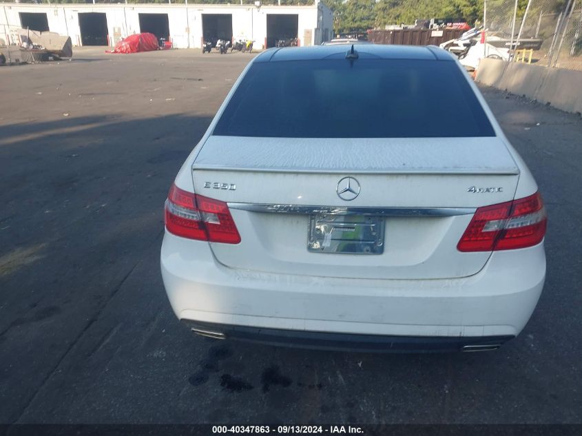 2013 Mercedes-Benz E 350 4Matic VIN: WDDHF8JB3DA767833 Lot: 40347863