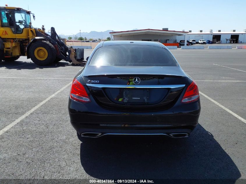 2016 Mercedes-Benz C 300 300 VIN: 55SWF4JB8GU124494 Lot: 40347864