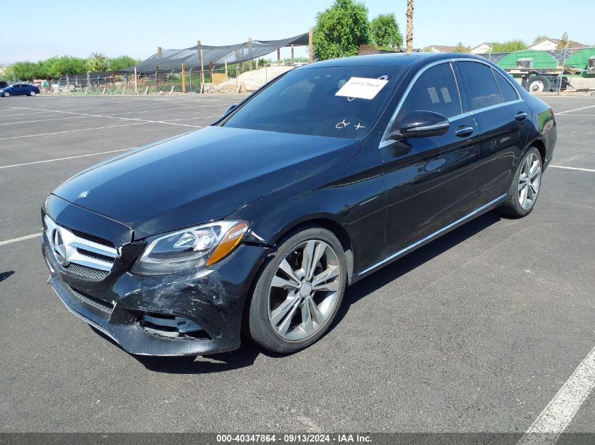 2016 Mercedes-Benz C 300 300 VIN: 55SWF4JB8GU124494 Lot: 40347864