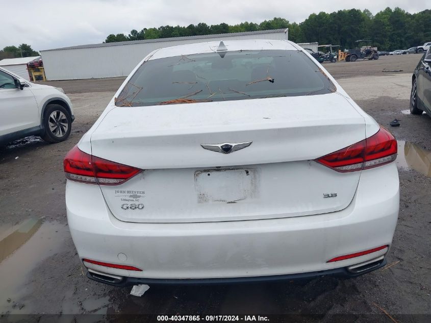 2017 Genesis G80 3.8 VIN: KMHGN4JE8HU188154 Lot: 40347865