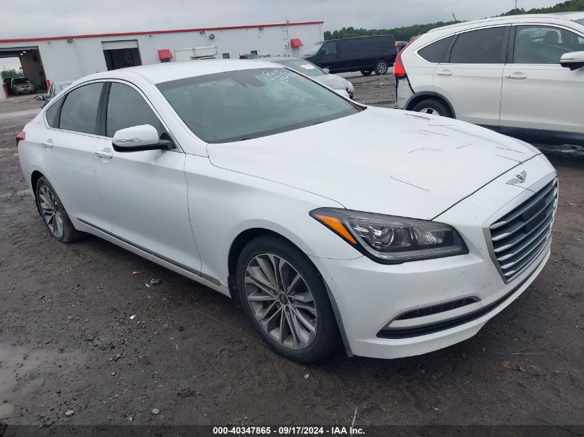 2017 Genesis G80 3.8 VIN: KMHGN4JE8HU188154 Lot: 40347865