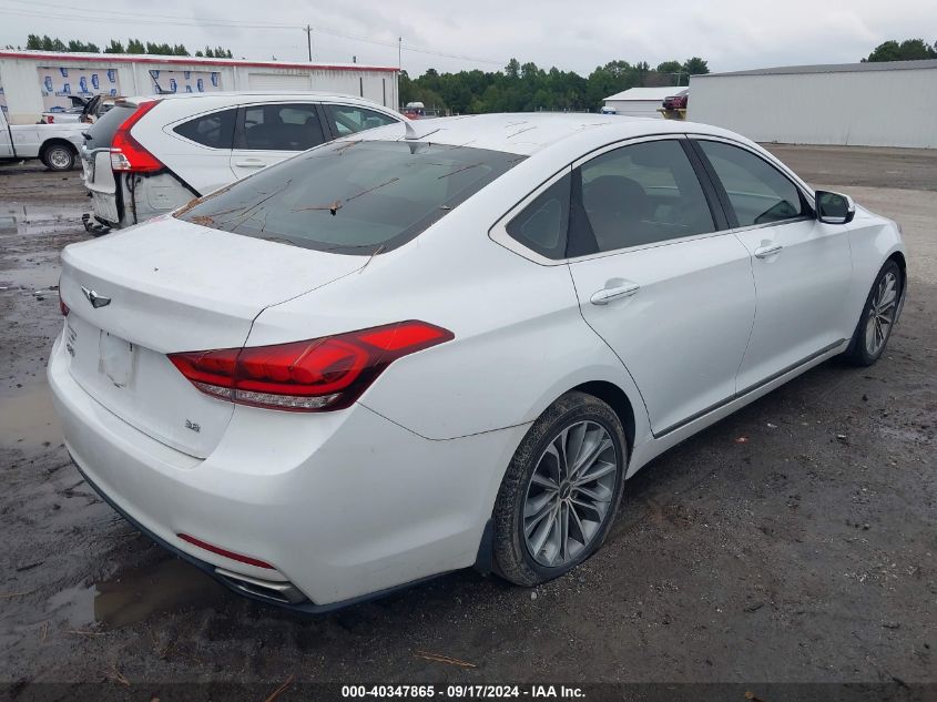 2017 Genesis G80 3.8 VIN: KMHGN4JE8HU188154 Lot: 40347865