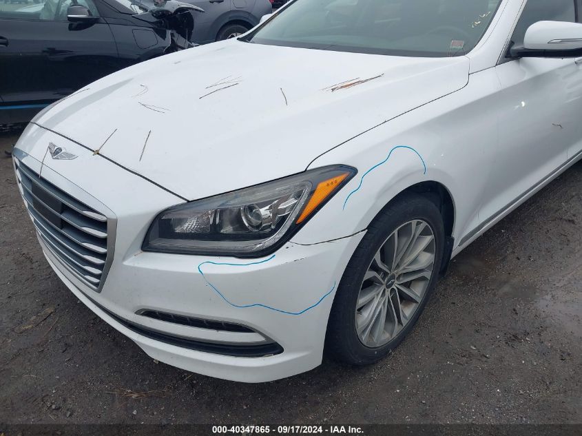 2017 Genesis G80 3.8 VIN: KMHGN4JE8HU188154 Lot: 40347865