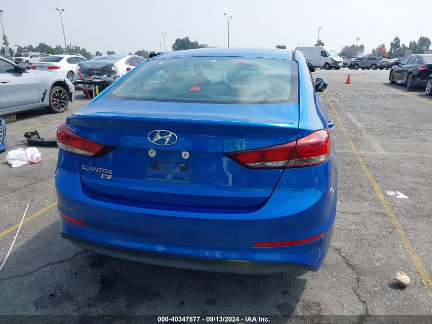 2018 Hyundai Elantra Se VIN: KMHD74LF4JU607559 Lot: 40347877