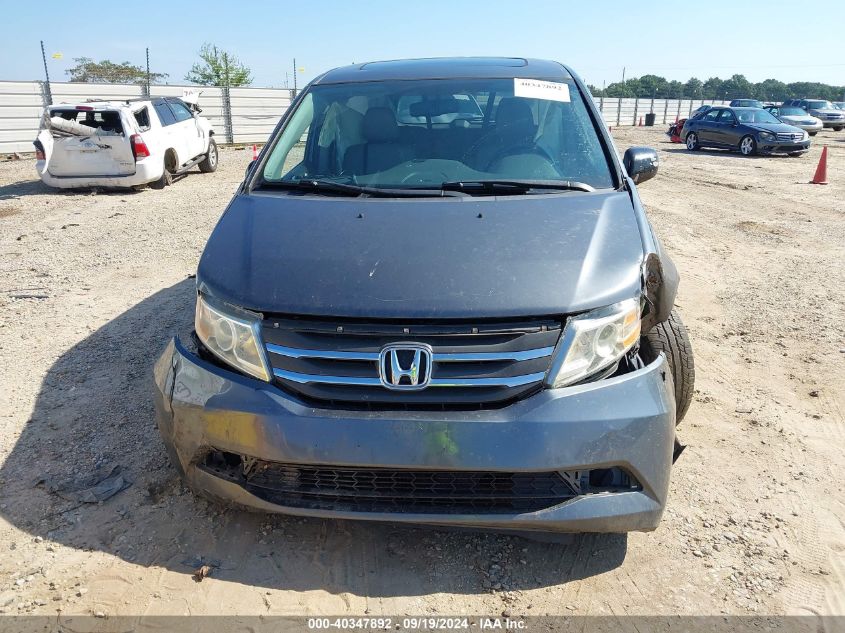 2013 Honda Odyssey Ex-L VIN: 5FNRL5H6XDB006657 Lot: 40347892