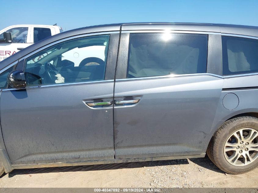 2013 Honda Odyssey Ex-L VIN: 5FNRL5H6XDB006657 Lot: 40347892