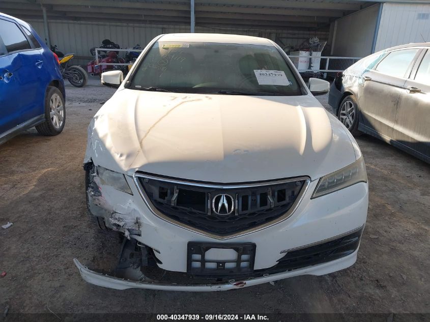 2015 Acura Tlx VIN: 19UUB1F39FA006581 Lot: 40347939