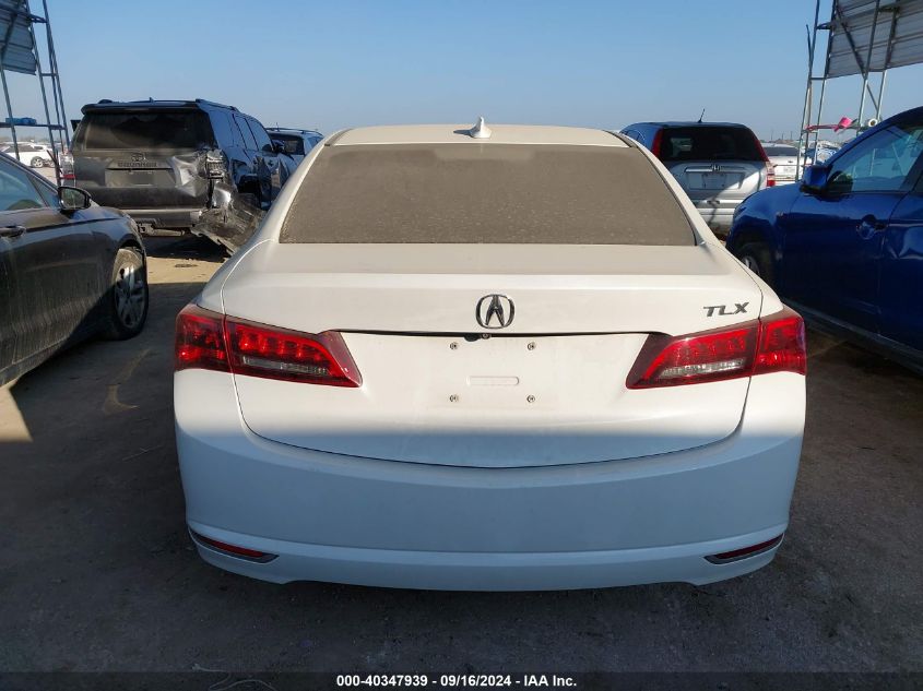 2015 Acura Tlx VIN: 19UUB1F39FA006581 Lot: 40347939