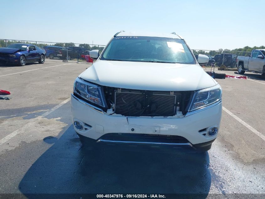 2016 Nissan Pathfinder Sv VIN: 5N1AR2MM9GC658276 Lot: 40347976