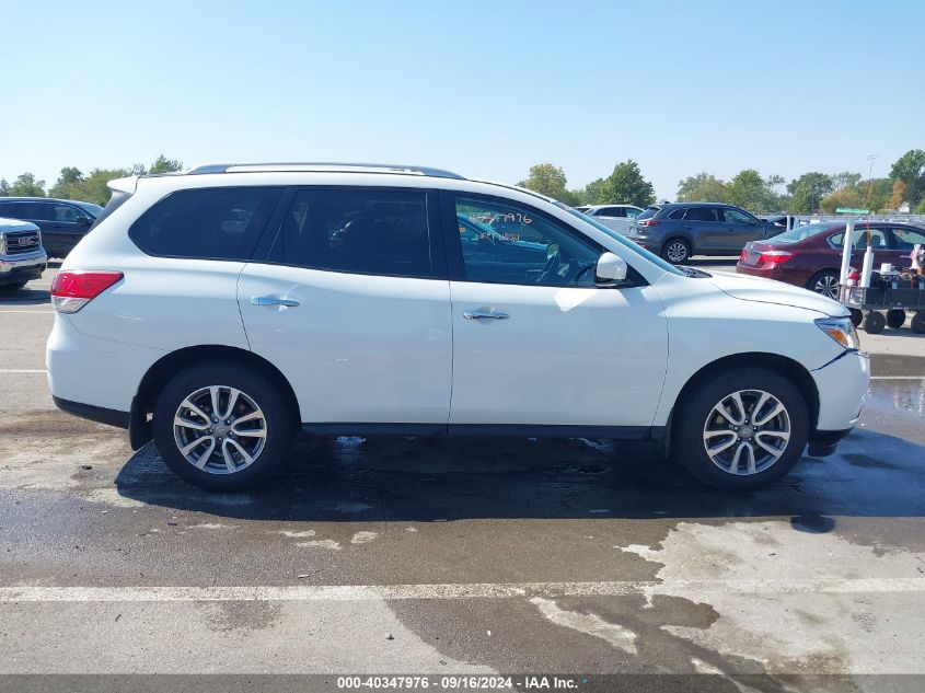 2016 Nissan Pathfinder Sv VIN: 5N1AR2MM9GC658276 Lot: 40347976