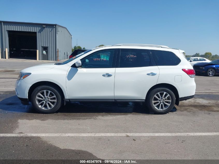 2016 Nissan Pathfinder Sv VIN: 5N1AR2MM9GC658276 Lot: 40347976