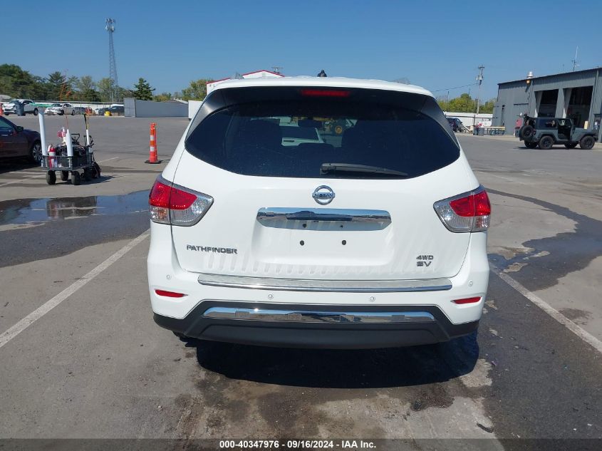 2016 Nissan Pathfinder Sv VIN: 5N1AR2MM9GC658276 Lot: 40347976