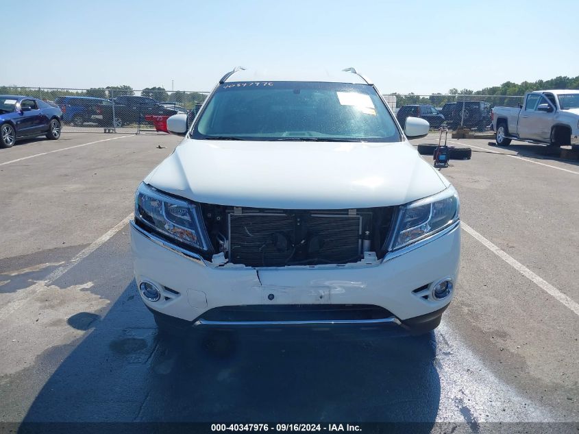 2016 Nissan Pathfinder Sv VIN: 5N1AR2MM9GC658276 Lot: 40347976