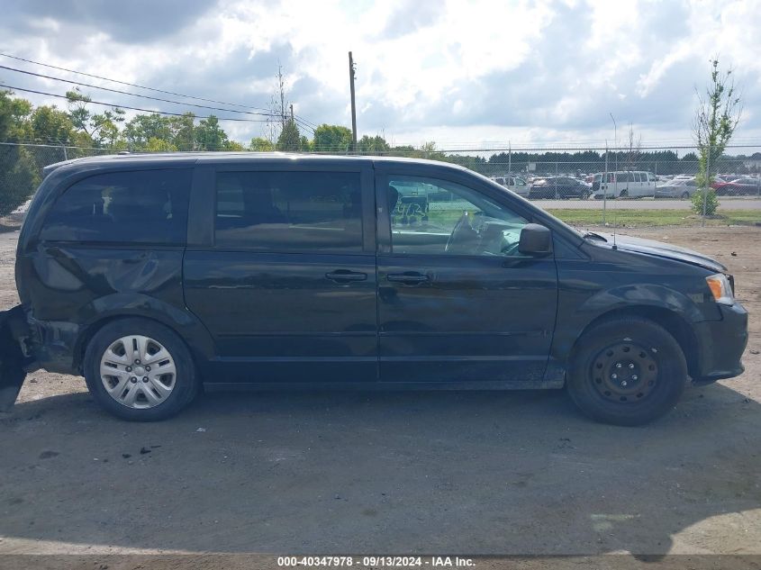 2016 Dodge Grand Caravan Se VIN: 2C4RDGBG6GR202209 Lot: 40347978