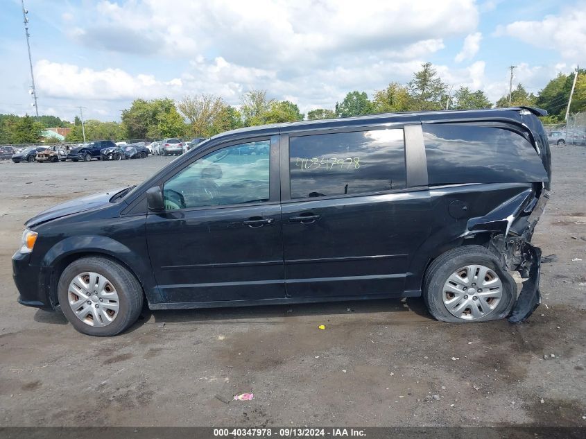 2016 Dodge Grand Caravan Se VIN: 2C4RDGBG6GR202209 Lot: 40347978