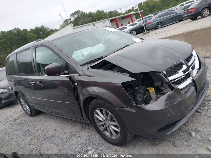 2014 Dodge Grand Caravan Sxt VIN: 2C4RDGCG0ER276544 Lot: 40347985