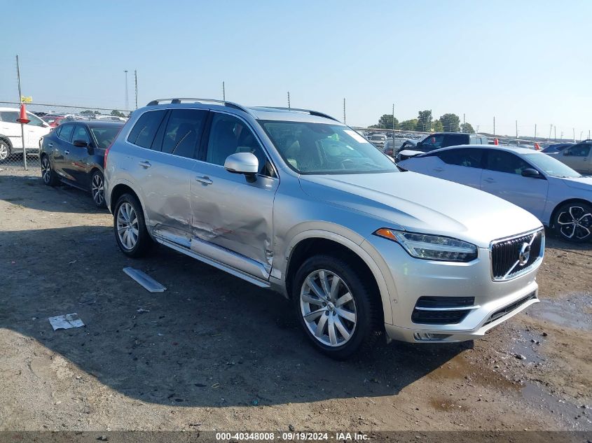 VIN YV4A22PK5H1114693 2017 Volvo XC90, T6 Momentum no.1