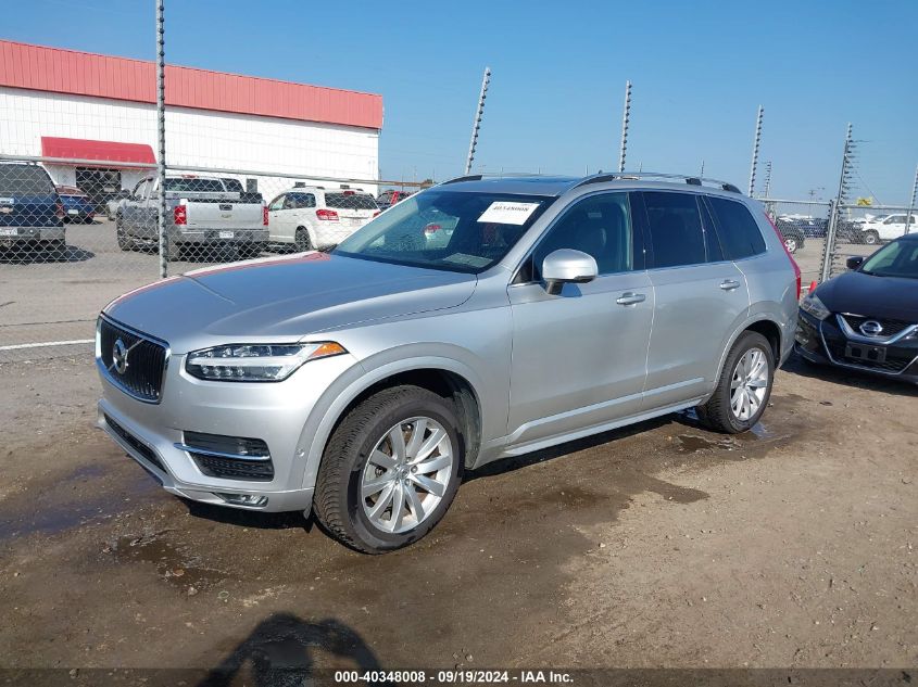 VIN YV4A22PK5H1114693 2017 Volvo XC90, T6 Momentum no.2