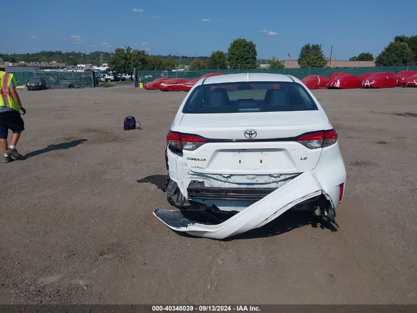 2020 Toyota Corolla Le VIN: 5YFEPRAE5LP021064 Lot: 40348039