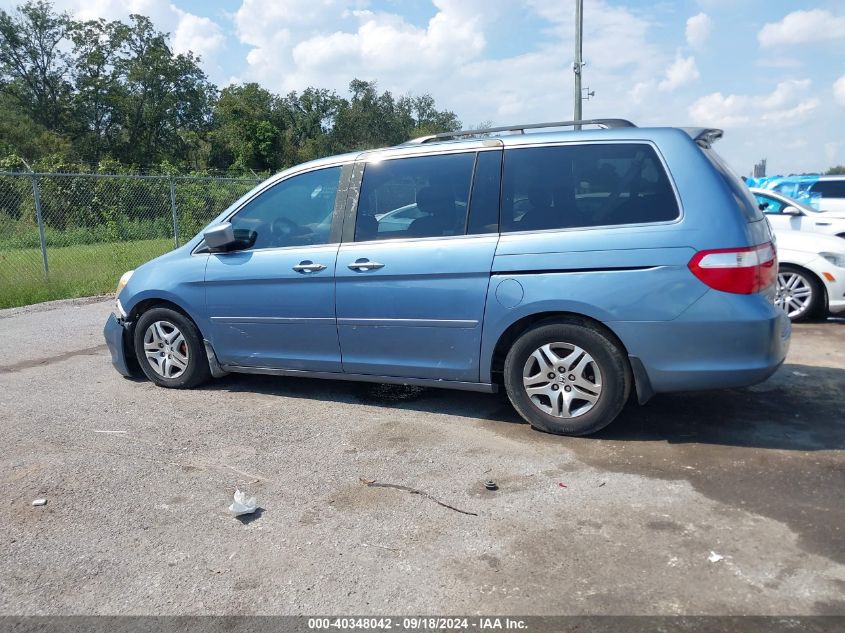 2006 Honda Odyssey Ex-L VIN: 5FNRL387X6B101235 Lot: 40348042