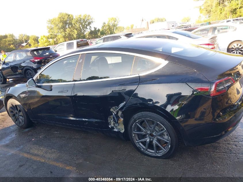 2018 Tesla Model 3 Long Range/Mid Range VIN: 5YJ3E1EA9JF020823 Lot: 40348054