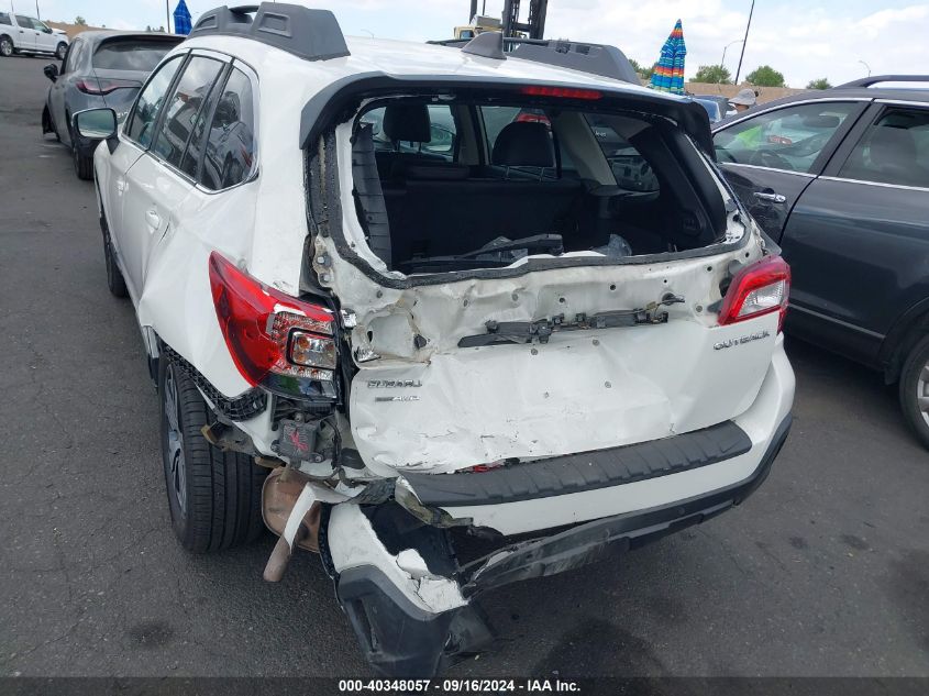 2018 Subaru Outback 2.5I Limited VIN: 4S4BSANC6J3244646 Lot: 40348057