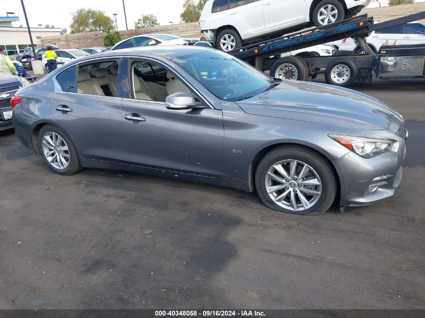 2017 Infiniti Q50 3.0T Premium/3.0T Signature Edition/3.0T Sport VIN: JN1EV7APXHM730615 Lot: 40348058