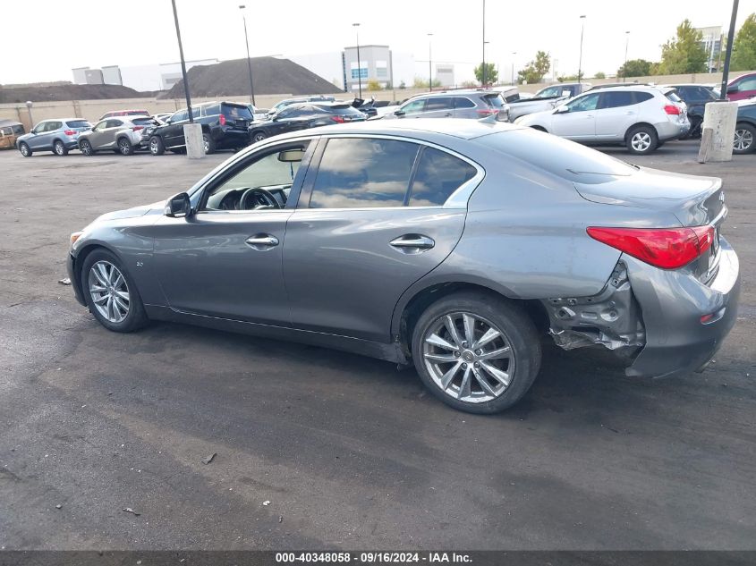 2017 Infiniti Q50 3.0T Premium/3.0T Signature Edition/3.0T Sport VIN: JN1EV7APXHM730615 Lot: 40348058