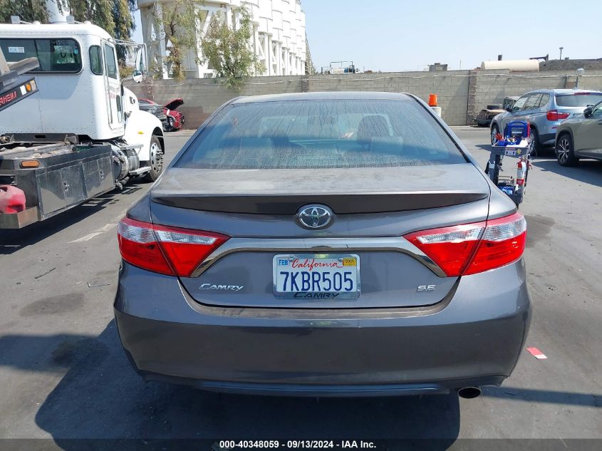 2015 Toyota Camry Se VIN: 4T1BF1FK9FU919093 Lot: 40348059